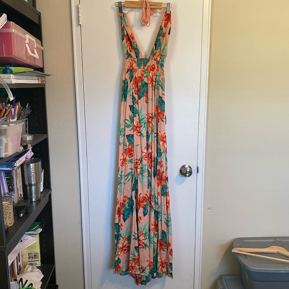 NWT Floral Maxi Dress